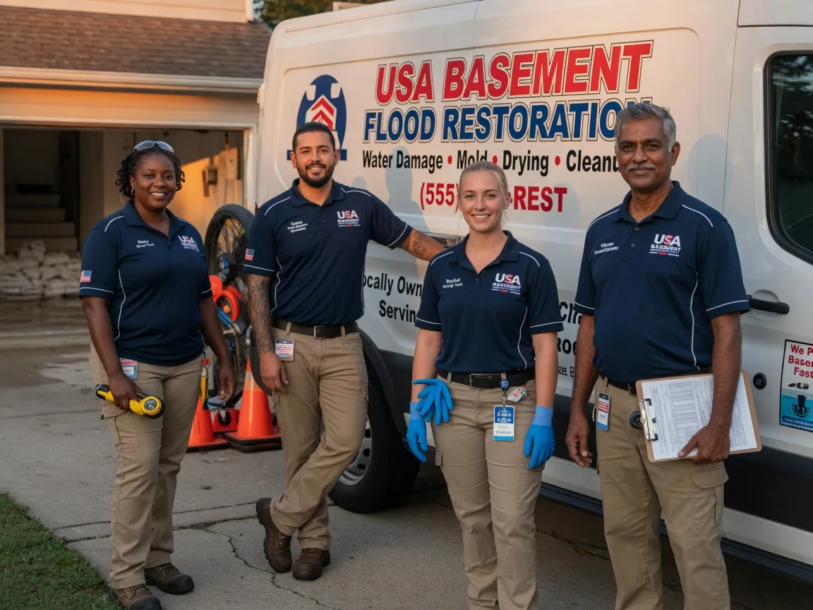 Basement Flood Cleanup company in Opdyke, IL