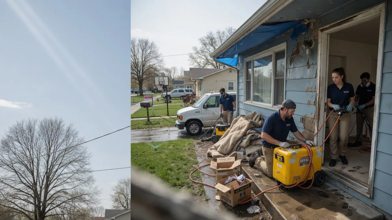 Basement Flood Cleanup in Opdyke, IL near me